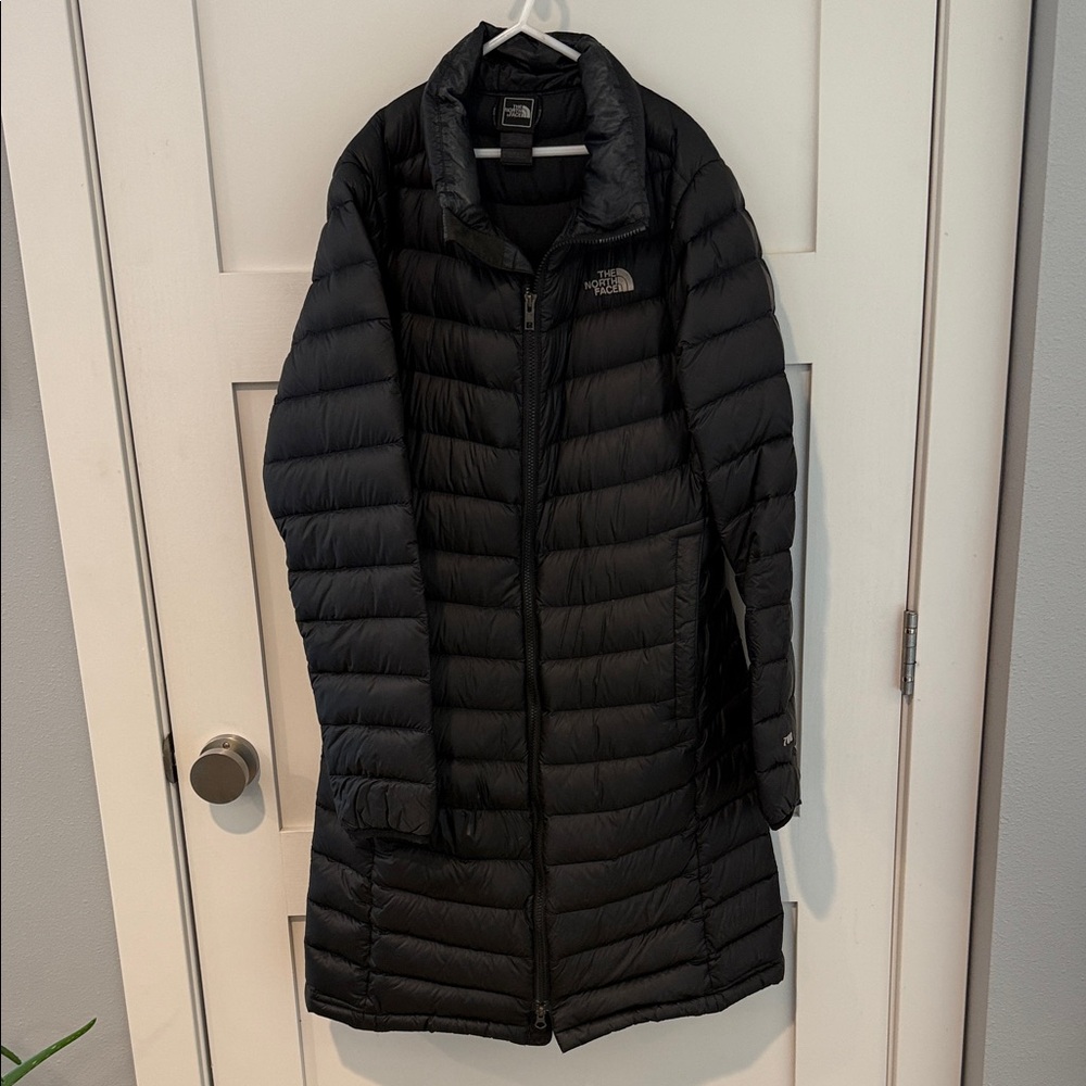 The North Face Women's Long Black Puffer Jacket